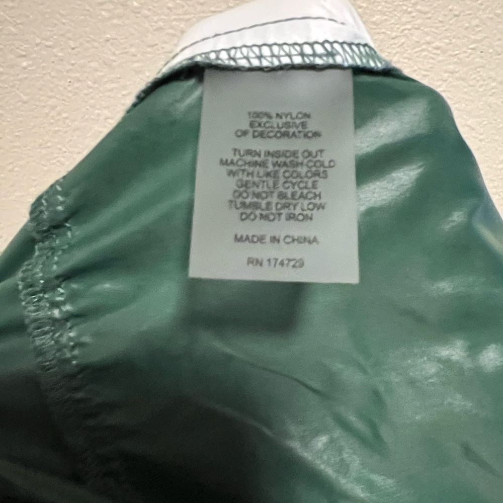 Fore All Women’s Green White Colorblock Nylon Track Pants Size XXL - Picture 7 of 7